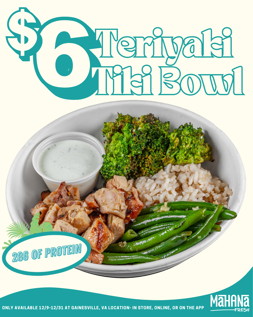 $6 Teriyaki Madness Bowl